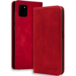 Bodycell Θήκη - Πορτοφόλι Samsung Galaxy Note 10 Lite - Red (5206015058615)