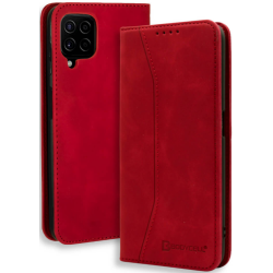 Bodycell Θήκη - Πορτοφόλι Samsung Galaxy A42 5G - Red (5206015058912)