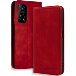 Bodycell Θήκη - Πορτοφόλι Xiaomi Mi 10T / 10T Pro - Red (5206015059889)