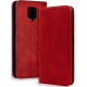 Bodycell Θήκη - Πορτοφόλι Xiaomi Redmi Note 9S / 9 Pro / 9 Pro Max - Red (5206015059735)
