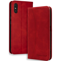 Bodycell Θήκη - Πορτοφόλι Xiaomi Redmi 9A / 9AT / 9i - Red (5206015059315)