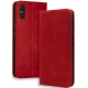 Bodycell Θήκη - Πορτοφόλι Xiaomi Redmi 9A / 9AT / 9i - Red (5206015059315)