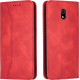 Bodycell Θήκη - Πορτοφόλι Xiaomi Redmi 8A - Red (5206015059216)