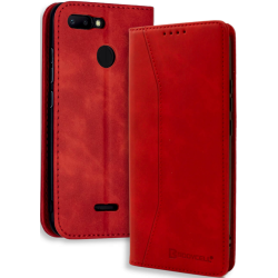Bodycell Θήκη - Πορτοφόλι Xiaomi Redmi 6 - Red (5206015058967)