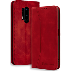 Bodycell Θήκη - Πορτοφόλι OnePlus 8 Pro - Red (5206015060632)