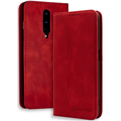 Bodycell Θήκη - Πορτοφόλι OnePlus 8 - Red (5206015060588)
