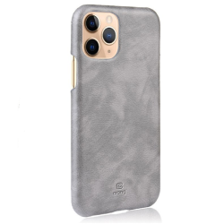 Crong Essential Cover - Σκληρή Θήκη Apple iPhone 11 Pro - Grey (CRG-ESS-IP11P-GRY)
