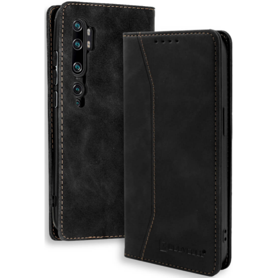Bodycell Θήκη - Πορτοφόλι Xiaomi Mi Note 10 / Mi Note 10 Pro - Black (5206015059926)
