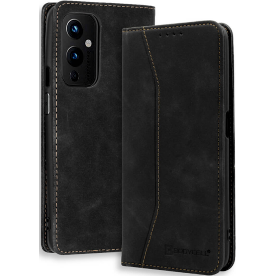 Bodycell Θήκη - Πορτοφόλι OnePlus 9 - Black (5206015063923)