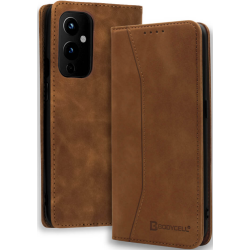 Bodycell Θήκη - Πορτοφόλι OnePlus 9 - Brown (5206015063930)