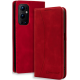 Bodycell Θήκη - Πορτοφόλι OnePlus 9 Pro - Red (5206015063978)