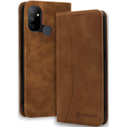Bodycell Θήκη - Πορτοφόλι OnePlus Nord N100 - Brown (5206015064029)