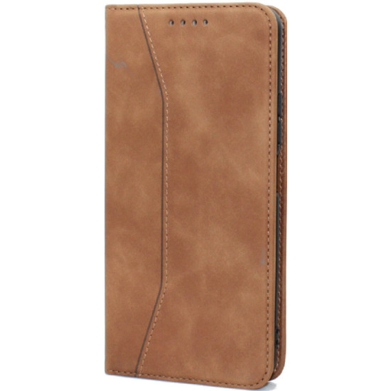Bodycell Θήκη - Πορτοφόλι Xiaomi Mi Note 10 Lite - Brown (5206015059995)