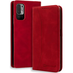 Bodycell Θήκη - Πορτοφόλι Xiaomi Redmi Note 10 5G - Red (5206015064180)