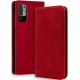 Bodycell Θήκη - Πορτοφόλι Xiaomi Redmi Note 10 5G - Red (5206015064180)
