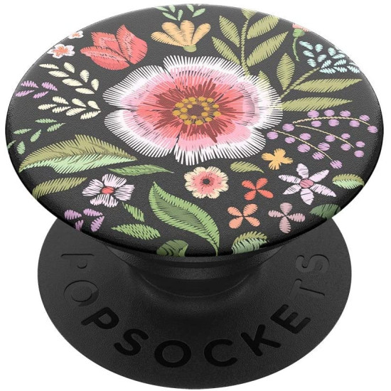 PopSocket Flower Flair - Black (800977)
