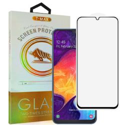 T-Max Premium 3D Tempered Glass Full Glue Fluid Despensing - Αντιχαρακτικό Γυαλί Οθόνης Samsung Galaxy A50 - Black (5206015066061)
