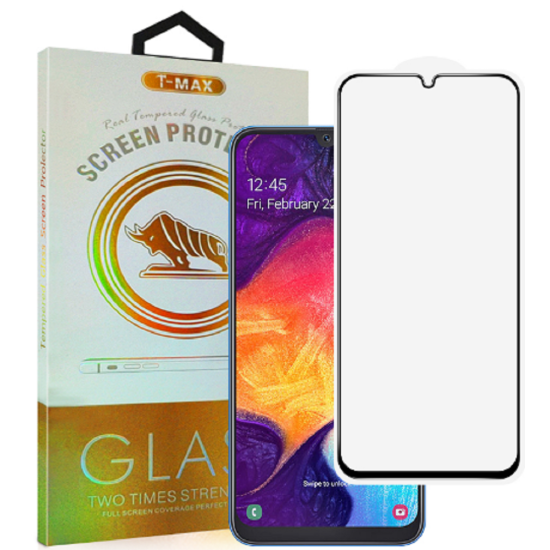T-Max Premium 3D Tempered Glass Full Glue Fluid Despensing - Αντιχαρακτικό Γυαλί Οθόνης Samsung Galaxy A50 - Black (5206015066061)