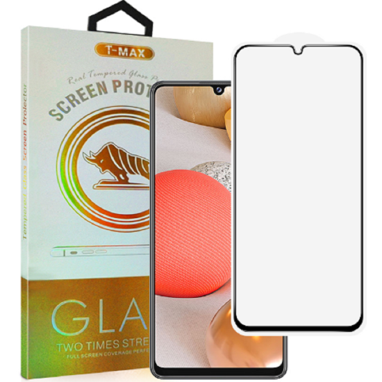 T-Max Premium 3D Tempered Glass Full Glue Fluid Despensing - Αντιχαρακτικό Γυαλί Οθόνης Samsung Galaxy A42 5G - Black (5206015066238)