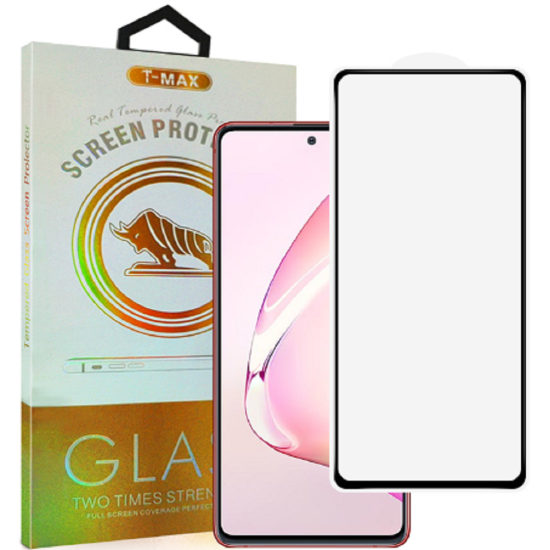 T-Max Premium 3D Tempered Glass Full Glue Fluid Despensing - Αντιχαρακτικό Γυαλί Οθόνης Samsung Galaxy Note 10 Lite - Black (5206015066191)