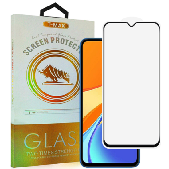 T-Max Premium 3D Tempered Glass Full Glue Fluid Despensing - Αντιχαρακτικό Γυαλί Οθόνης Xiaomi Redmi 9C - Black (5206015065880)