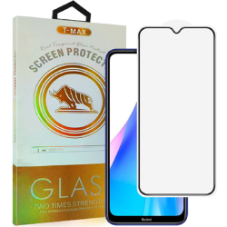 T-Max Premium 3D Tempered Glass Full Glue Fluid Despensing - Αντιχαρακτικό Γυαλί Οθόνης Xiaomi Redmi Note 8T - Black (5206015065798)