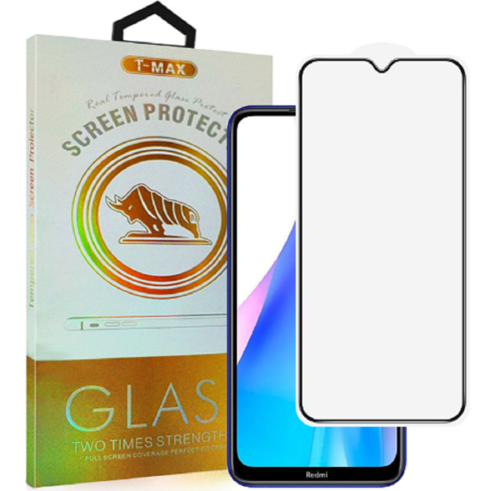 T-Max Premium 3D Tempered Glass Full Glue Fluid Despensing - Αντιχαρακτικό Γυαλί Οθόνης Xiaomi Redmi Note 8T - Black (5206015065798)