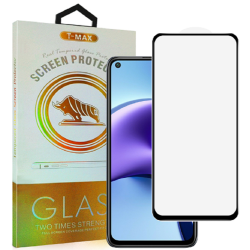 T-Max Premium 3D Tempered Glass Full Glue Fluid Despensing - Αντιχαρακτικό Γυαλί Οθόνης Xiaomi Redmi Note 9T 5G - Black (5206015065835)