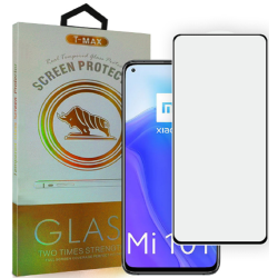 T-Max Premium 3D Tempered Glass Full Glue Fluid Despensing - Αντιχαρακτικό Γυαλί Οθόνης Xiaomi Mi 10T - Black (5206015065941)