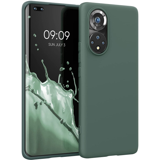 KWmobile Θήκη Σιλικόνης Honor 50 Pro - Forest Green (55410.166)