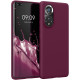 KWmobile Θήκη Σιλικόνης Honor 50 Pro - Bordeaux Violet (55410.187)