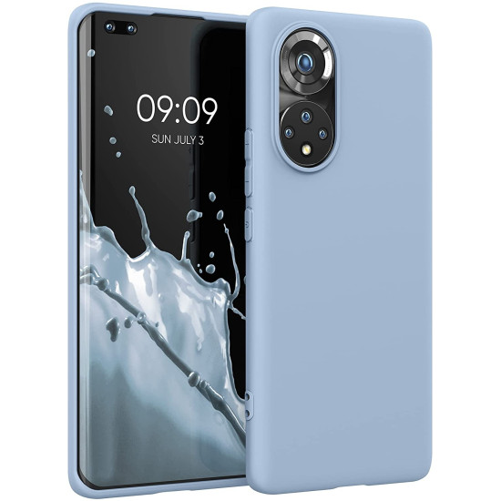 KWmobile Θήκη Σιλικόνης Honor 50 Pro - Light Blue Matte (55410.58)