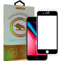 T-Max Premium 3D Tempered Glass Full Glue Fluid Despensing - Αντιχαρακτικό Γυαλί Οθόνης Apple iPhone 8 Plus / 7 Plus - Black (5206015066313)