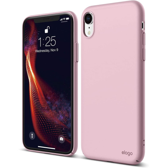 Elago Θήκη Slim Fit Apple iPhone XR - 0.4mm - Lovely Pink (EIP18SM-6.1-LPK)