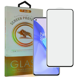 T-Max Premium 3D Tempered Glass Full Glue Fluid Despensing - Αντιχαρακτικό Γυαλί Οθόνης OnePlus 8T - Black (5206015066375)