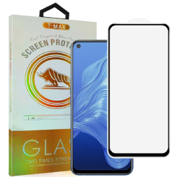 T-Max Premium 3D Tempered Glass Full Glue Fluid Despensing - Αντιχαρακτικό Γυαλί Οθόνης Realme 7 5G - Black (5206015066474)