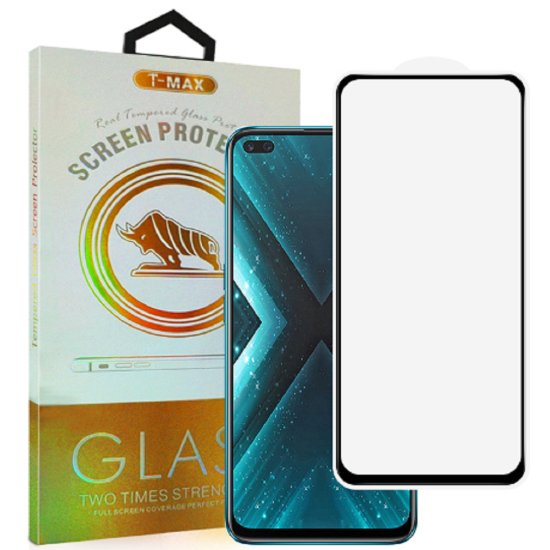 T-Max Premium 3D Tempered Glass Full Glue Fluid Despensing - Αντιχαρακτικό Γυαλί Οθόνης Realme X3 - Black (5206015066429)