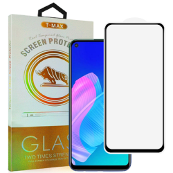 T-Max Premium 3D Tempered Glass Full Glue Fluid Despensing - Αντιχαρακτικό Γυαλί Οθόνης Huawei P40 Lite E - Black (5206015066047)