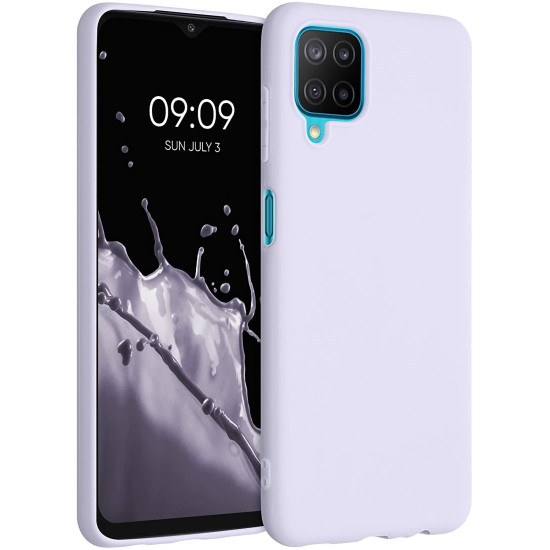 KWmobile Θήκη Σιλικόνης Samsung Galaxy M12 - Light Lavender (55077.139)