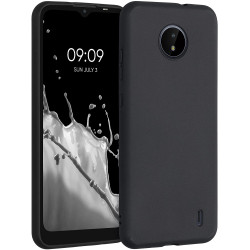 KWmobile Θήκη Σιλικόνης Nokia C20 / C10 - Black (54848.01)
