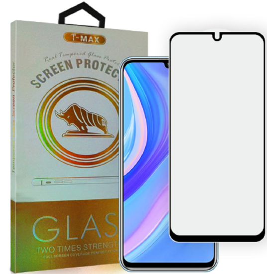 T-Max Premium 3D Tempered Glass Full Glue Fluid Despensing - Αντιχαρακτικό Γυαλί Οθόνης Huawei P Smart S - Black (5206015066009)