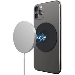 Elago MagSafe Guide for Smartphones - Αυτοκόλλητο MagSafe για Συσκευές με Ασύρματη Φόρτιση - Black (EMSGUIDE-BK)
