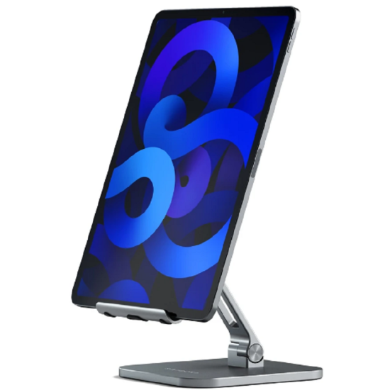 Satechi Aluminum Desktop Stand - Ρυθμιζόμενη και Αναδιπλούμενη Βάση Αλουμινίου για Smartphone & Tablet 4"-13" (ST-ADSIM)
