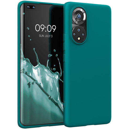 KWmobile Θήκη Σιλικόνης Honor 50 Pro - Teal Matte (55410.57)