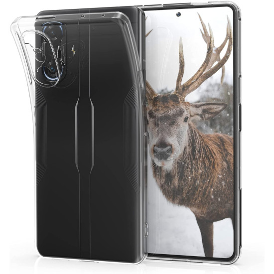KWmobile Διάφανη Θήκη Σιλικόνης Xiaomi Poco F3 GT - Transparent (56025.03)