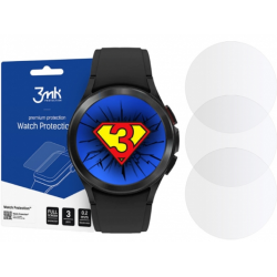 3MK Premium Flexible Glass - Αντιχαρακτικό Υβριδικό Προστατευτικό Γυαλί - Samsung Galaxy Watch Classic 4 42mm - 0.2mm - 3 Τεμάχια (5903108435185)