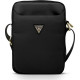 Guess Triangle Logo Tablet Bag - Universal Τσάντα Μεταφοράς Tablet 10" - Black (GUTB10NTMLBK)