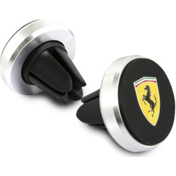 Ferrari Magnetic Air Vent Holder - Μαγνητική Βάση Κινητών για Αεραγωγούς Αυτοκινήτου - Black (FESCHBK)