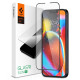 Spigen GLAS.tR Slim HD - Αντιχαρακτικό Fullface Γυάλινο Tempered Glass - Apple iPhone 16e / 14 / 13 / 13 Pro - Black (AGL03392)