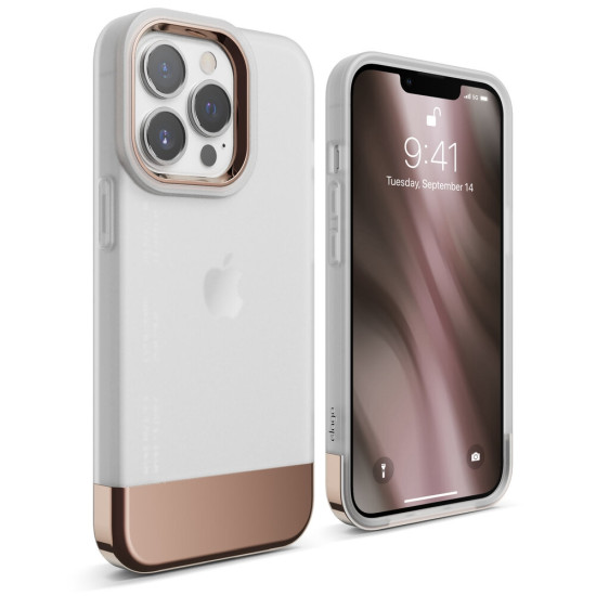 Elago Θήκη Glide - Apple iPhone 13 Pro - Transparent / Rose Gold (ES13GL61PRO-TRRGD)